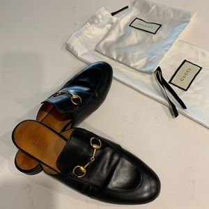 Women's Princetown leather slipper